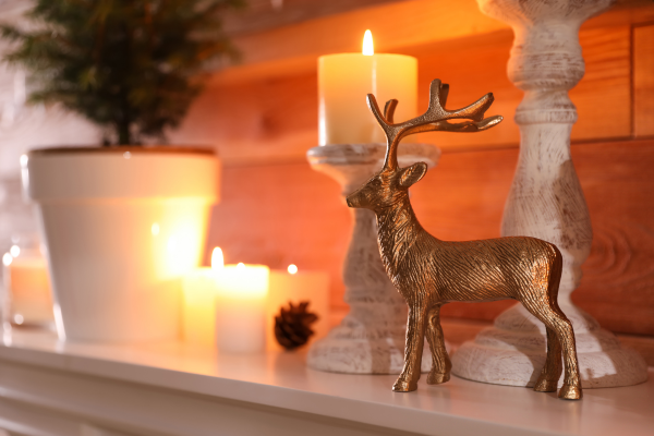 How to Style a Mantel